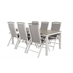 Llama t Loungesæt - Havemøbelsæt - Grå,Hvid