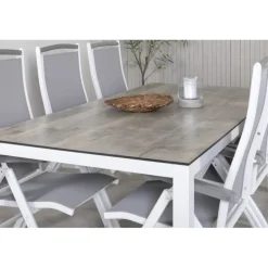 Llama t Loungesæt - Havemøbelsæt - Grå,Hvid