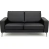 Lodbjerg 2 pers lædersofa