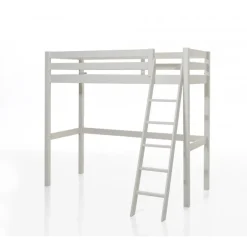 Loftseng Pino – hvid 90 × 200 cm