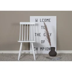 Lonneberga Spisestol - Hvid