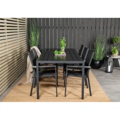 Loungesæt - Havemøbelsæt i Sort