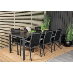 Loungesæt - Havemøbelsæt i Sort