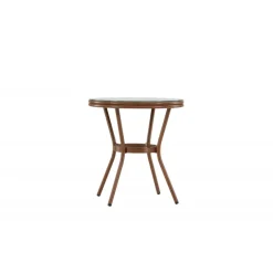 Loures Cafébord - Brun,Grå