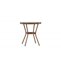 Loures Cafébord - Brun,Grå