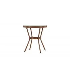 Loures Cafébord - Brun,Grå