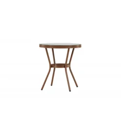 Loures Cafébord - Brun,Grå