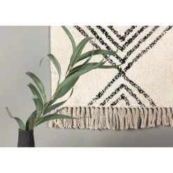 Love Tekstil - Sort og Off White