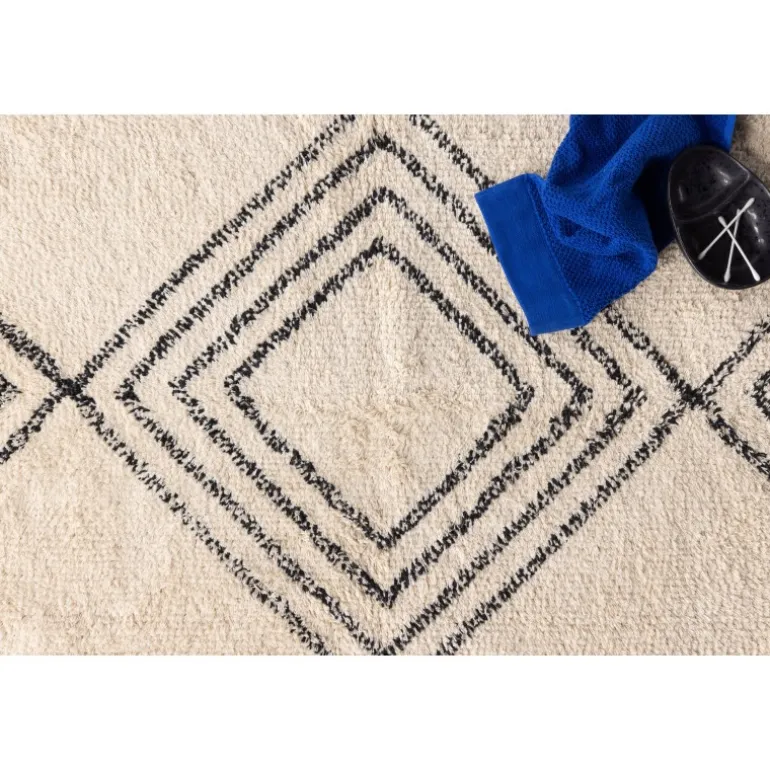 Love Tæppe - Sort og Hvid