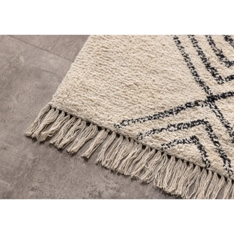 Love Tæppe - Sort og Hvid