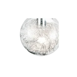 LUBERIO PENDEL Ø 250 MM KROM/KLAR