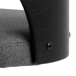 Lucy barstol grå stof