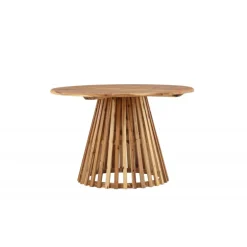 Lumpur Havebord Ø120 - Natur