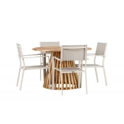 Lumpur Rund Loungesæt - Havemøbelsæt