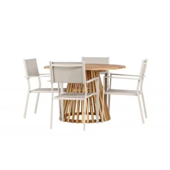 Lumpur Rund Loungesæt - Havemøbelsæt