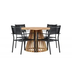 Lumpur Rund Loungesæt - Havemøbelsæt