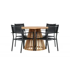 Lumpur Rund Loungesæt - Havemøbelsæt