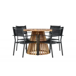 Lumpur Rund Loungesæt - Havemøbelsæt