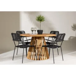 Lumpur Rund Loungesæt - Havemøbelsæt