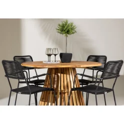 Lumpur Rund Loungesæt - Havemøbelsæt