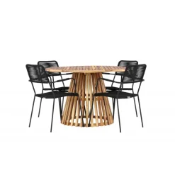 Lumpur Rund Loungesæt - Havemøbelsæt