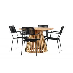 Lumpur Rund Loungesæt - Havemøbelsæt