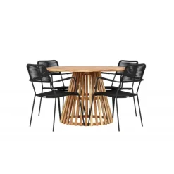 Lumpur Rund Loungesæt - Havemøbelsæt