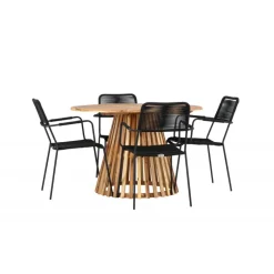 Lumpur Rund Loungesæt - Havemøbelsæt