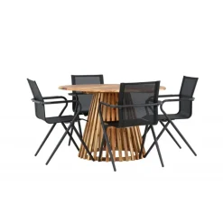 Lumpur Rundt Loungesæt - Havemøbelsæt