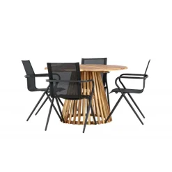 Lumpur Rundt Loungesæt - Havemøbelsæt