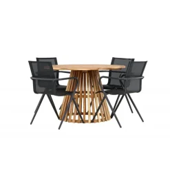 Lumpur Rundt Loungesæt - Havemøbelsæt