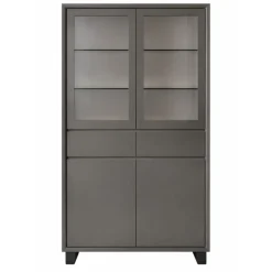 Madrid Vitrine skab i Grå