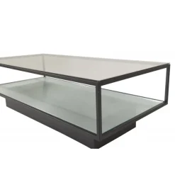 Maglehem Sofabord 130 x 60 - Transparent