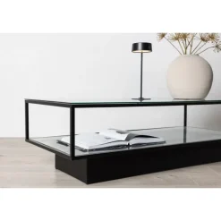 Maglehem Sofabord 130 x 60 - Transparent