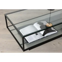 Maglehem Sofabord 130 x 60 - Transparent