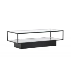 Maglehem Sofabord 130 x 60 - Transparent