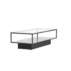 Maglehem Sofabord 130 x 60 - Transparent