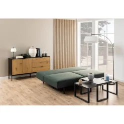 Malling sovesofa grøn stof