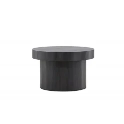 Malung Rund Sofabord Ø80cm - Sort
