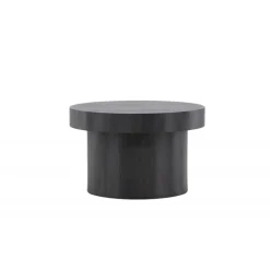 Malung Rund Sofabord Ø80cm - Sort
