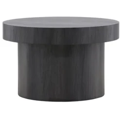 Malung Rund Sofabord Ø80cm - Sort