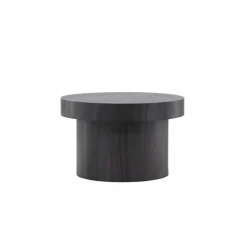 Malung Rund Sofabord Ø80cm - Sort