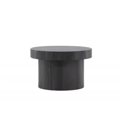 Malung Rund Sofabord Ø80cm - Sort