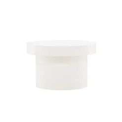 Malung Sofabord Ø80 cm - Hvid