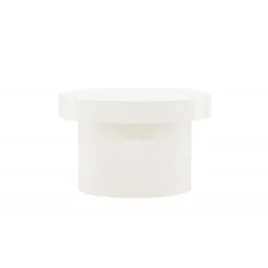 Malung Sofabord Ø80 cm - Hvid