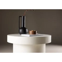 Malung Sofabord Ø80 cm - Hvid