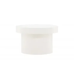 Malung Sofabord Ø80 cm - Hvid