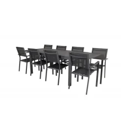 Marbella Loungesæt - Havemøbelsæt - Sort