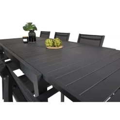 Marbella Loungesæt - Havemøbelsæt - Sort