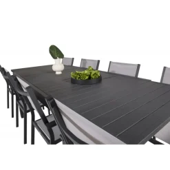 Marbella Loungesæt - Havemøbelsæt - Sort,Grå